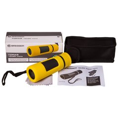 Bresser Topas 10x25 - žlutý dalekohled
