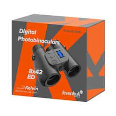 Levenhuk Kelvin Snap ED 8x42- fotobinokulární dalekohled