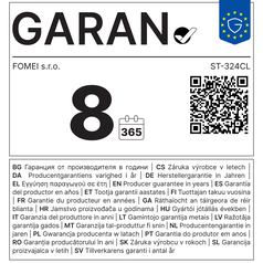 FOMEI Leofoto ST-324CL - karbonový stativ s hlavou