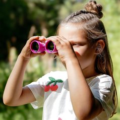 Bresser Junior 3x30 pink - dalekohled