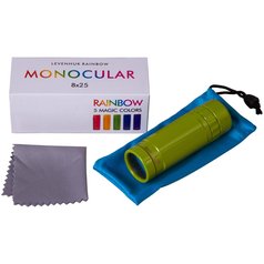 Monokulární dalekohled Levenhuk Rainbow 8x25 - limetka